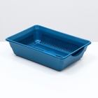 Туалет глубокий с сеткой 36×25×9 см, синий - Фото 2