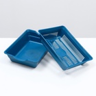 Туалет глубокий с сеткой 36×25×9 см, синий - Фото 5