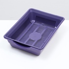 Туалет глубокий с сеткой 36×25×9 см, фиолетовый - Фото 4