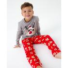 Пижама детская KAFTAN "Santa's security" р. 28 (86-92) - фото 27093176