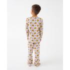 Пижама новогодняя детская: лонгслив, брюки, KAFTAN: Happy Holidays, рост 86-92 см - Фото 11
