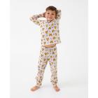 Пижама новогодняя детская: лонгслив, брюки, KAFTAN: Happy Holidays, рост 86-92 см - Фото 9