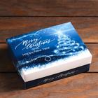 Подарочная коробка сборная "Рождественское волшебство", 16,5 х 12,5 х 5,2 см - Фото 2