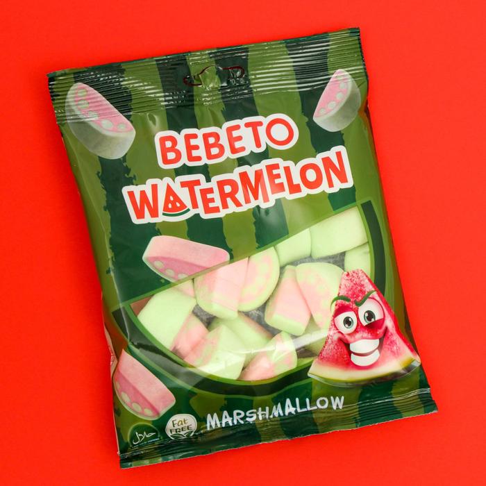 Суфле маршмеллоу, BEBETO WATERMELON, 60 г - Фото 1