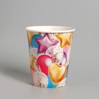 Посуда бумажная одноразовая «Шары», 6 тарелок, 6 стаканов - Фото 5