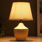 Лампа настольная 38043/1 E14 40Вт белый 23х23х35 см RISALUX - фото 21340503