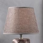 Лампа настольная 16616/1GY E14 40Вт серый 22,5х22,5х34 см - фото 806284517