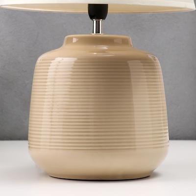 Лампа настольная RISALUX 16619/1WT, E14, 40 Вт, белая, 28×28×41 см
