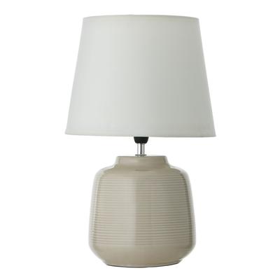 Лампа настольная RISALUX 16619/1WT, E14, 40 Вт, белая, 28×28×41 см