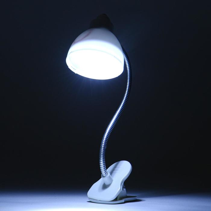 Фонарь-лампа для чтения, 2 led, AG13, h-20 см, d-4 см - фото 1905835063