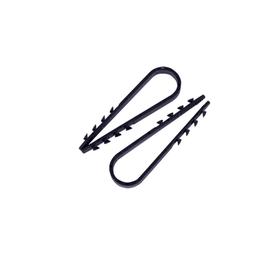 Дюбель-хомут PROconnect, для круглого кабеля, нейлоновый, 5-10 мм, черный, 100 шт