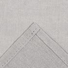 Дорожка "Этель" 130х35 см, цв. серый, 100% хлопок, 163 г/м2 - фото 24069391