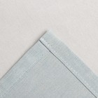 Скатерть «Этель», 240×165 см, серо-синяя, 100% хлопок, 163 г/м² - фото 32234689