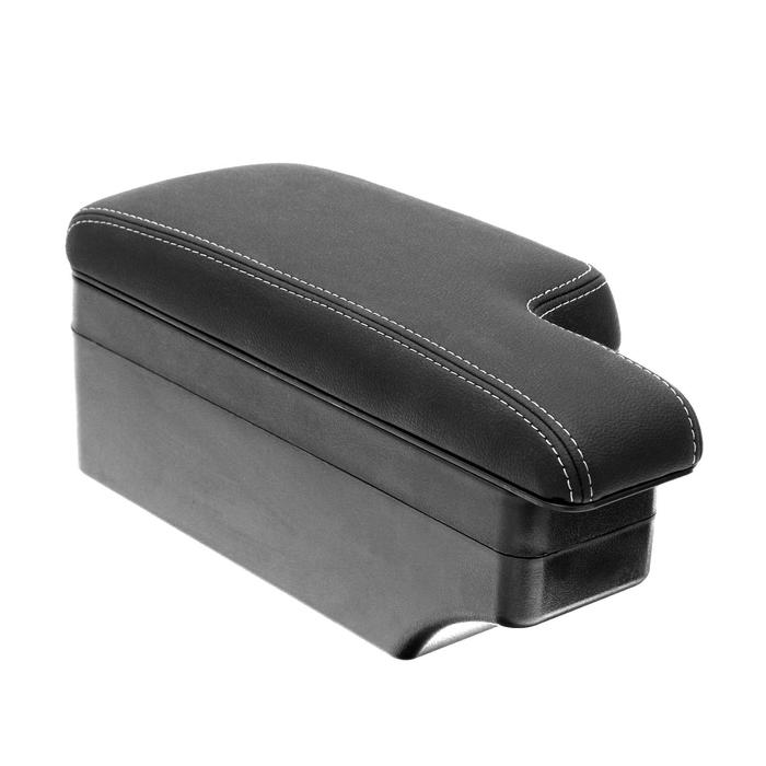 Подлокотник, PU кожа, чёрный, 5 портов usb, провод USB 1 м в комплекте - Фото 1