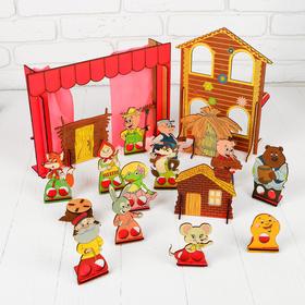 УЦЕНКА Пальчиковый кукольный театр «3 сказки» 0031 7348435