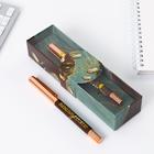 Ручка «Золотой учитель», фурнитура розовое золото, металл, синяя паста, 1.0 мм - Фото 2