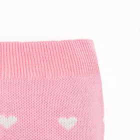 Костюм вязаный Крошка Я «Зайка», рост 86-92 см, розовый