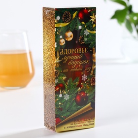 Бальзам безалкогольный «С новым годом» на алтайских травах с каменным маслом, 250 мл.