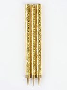 Свечи фонтаны в торт «Золотые искры», 3 шт., 20 см, горение 50 сек. - Фото 2