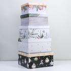 Набор подарочных коробок 10 в 1 «Зима - время мечтать», 10 × 10 × 6 ‒ 28 × 28 × 15 см - фото 9575249