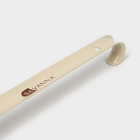 Ложка для обуви SAVANNA, 70 см, молочный - Фото 3