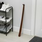 Ложка для обуви SAVANNA, 70 см, коричневая - Фото 5