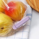 Зажимы для пакетов Доляна «Базис», 5 шт., 7 см, МИКС - Фото 3