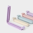 Зажимы для пакетов Доляна «Базис», 5 шт., 7 см, МИКС - Фото 9