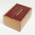 Коробка складная «Новый год», 20 х 15 х 10 см, Новый год - фото 321300099