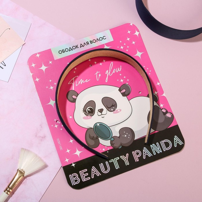 Ободок для волос "Beauty panda" - Фото 1