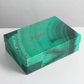 Коробка складная «Малахит», 30 × 20 × 9 см