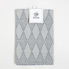 Полотенце "Этель" Ажур 40х60см, цв.серый, 200г/м2, 100% хл 6897149