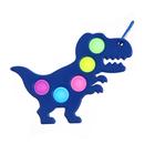 Игрушка-антистресс «Динозавр», симпл-димпл, цвета МИКС - фото 9362403