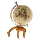 Глобус сувенирный "Жирафик" 12,7х12,7х25,4 см - фото 805796158