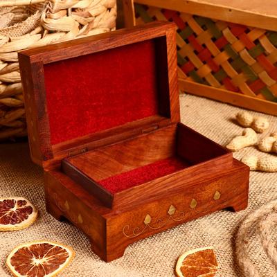 Шкатулка «Бесконечность», 15×10×7 см, дерево