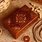 Шкатулка «Клеменс», 20×12×6 см, дерево - Фото 3