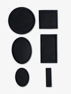 Набор заплаток для одежды, термоклеевые, 6 шт., чёрный - Фото 2