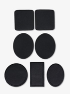 Набор заплаток для одежды, термоклеевые, 7 шт., чёрный - Фото 2