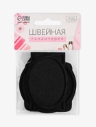 Набор заплаток для одежды, термоклеевые, 7 шт., чёрный - Фото 7