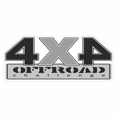 Наклейка "4 х 4 off road", микс, 13 х 5 см