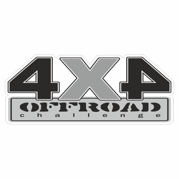 Наклейка "4 х 4 off road", микс, 13 х 5 см - Фото 1