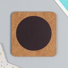 Новогодний магнит дерево "Желания сбудутся" 7х7 см (комплект 10 шт) - фото 26158185