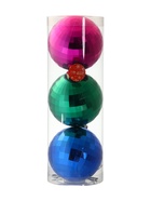 Ёлочные игрушки «Диско-хит», шары новогодние, d=15 см, набор 3 шт., МИКС - Фото 7