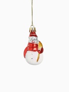 Ёлочные игрушки 4 шт. «Дружные снеговички», 3.5×6 см, МИКС - Фото 3