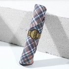 Подарочный набор новогодний «Крутому мужчине»: гель для душа во флаконе виски 250 мл, аромат сандал и бергамот, платок в форме сигары - Фото 4