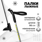 Палки лыжные алюминиевые Snowline, длина 95 см, цвет МИКС - фото 320144364