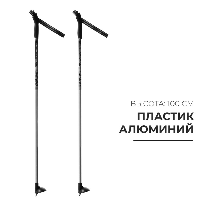 Палки лыжные алюминиевые Snowline, длина 100 см - Фото 1