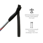 Палки лыжные алюминиевые Gekars Vega, длина 150 см, цвета МИКС - Фото 3