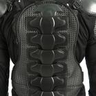 Мотоциклетная куртка с защитой, мужская, размер 48-50, чёрная - Фото 6