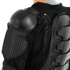 Мотоциклетная куртка с защитой, мужская, размер 48-50, чёрная - Фото 7